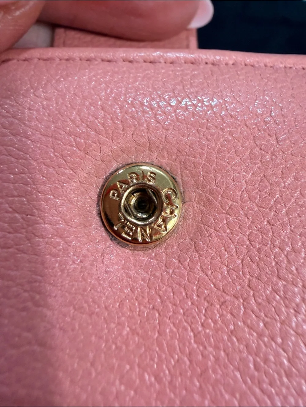 CHANEL Camellia L-Zip Pocket Wallet Pink Lambskin Gold Hardware + Dust Bag